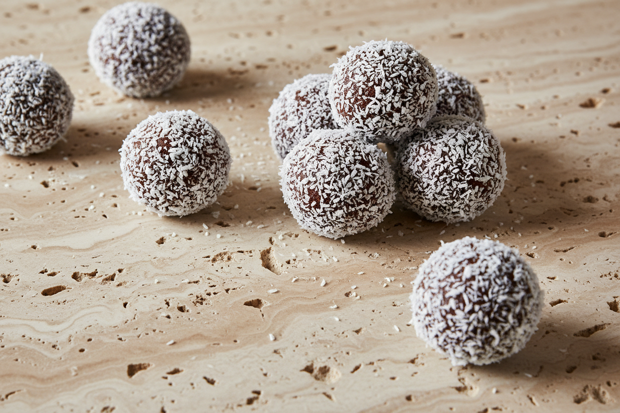 Coconut Rough Bliss Balls