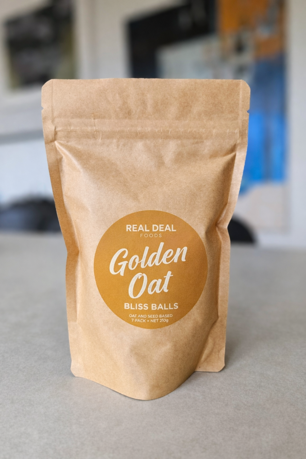 Golden Oat Bliss Balls