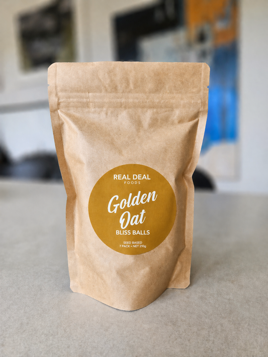 Golden Oat Bliss Balls