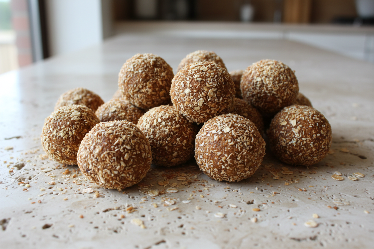 Golden Oat Bliss Balls